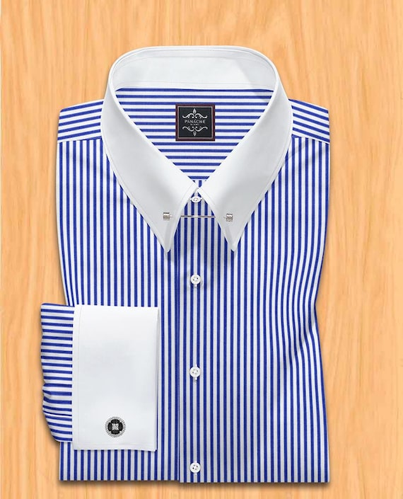 club pin collar dress shirt Club Collar Shirt main image 0