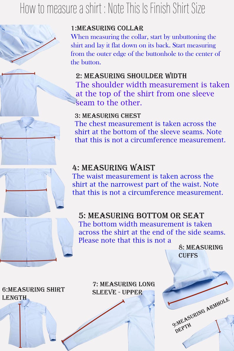 How to get your Finish Shirt Size