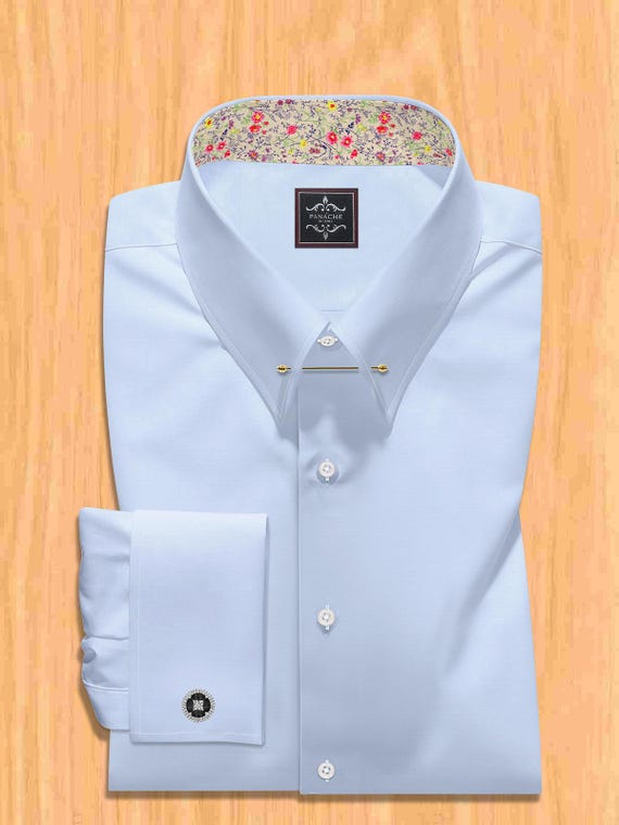 green emerald velvet dress Men's Light Gold Satin Dress Shirt with Tie & Handkerchief 20.5 35/36 / Gold