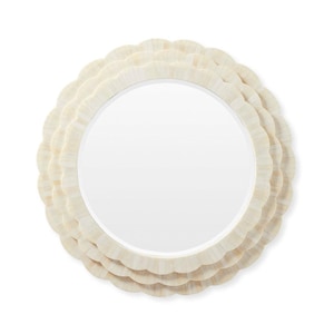 Handmade Bone Inlay Mirror – Decorative Wall Mirror for Living Room, Bedroom, Bathroom