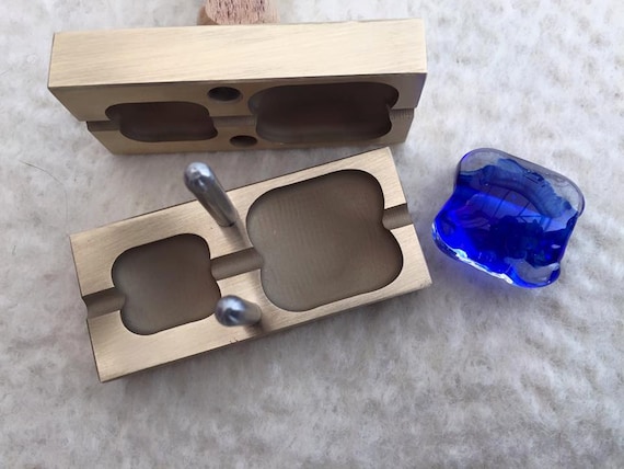 Pillow Press Duo Lampwork Glass or Various Art Clays