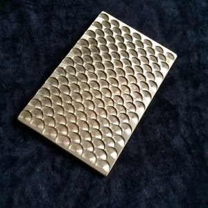 Double Sided Texture Plate - Scales and Honeycomb