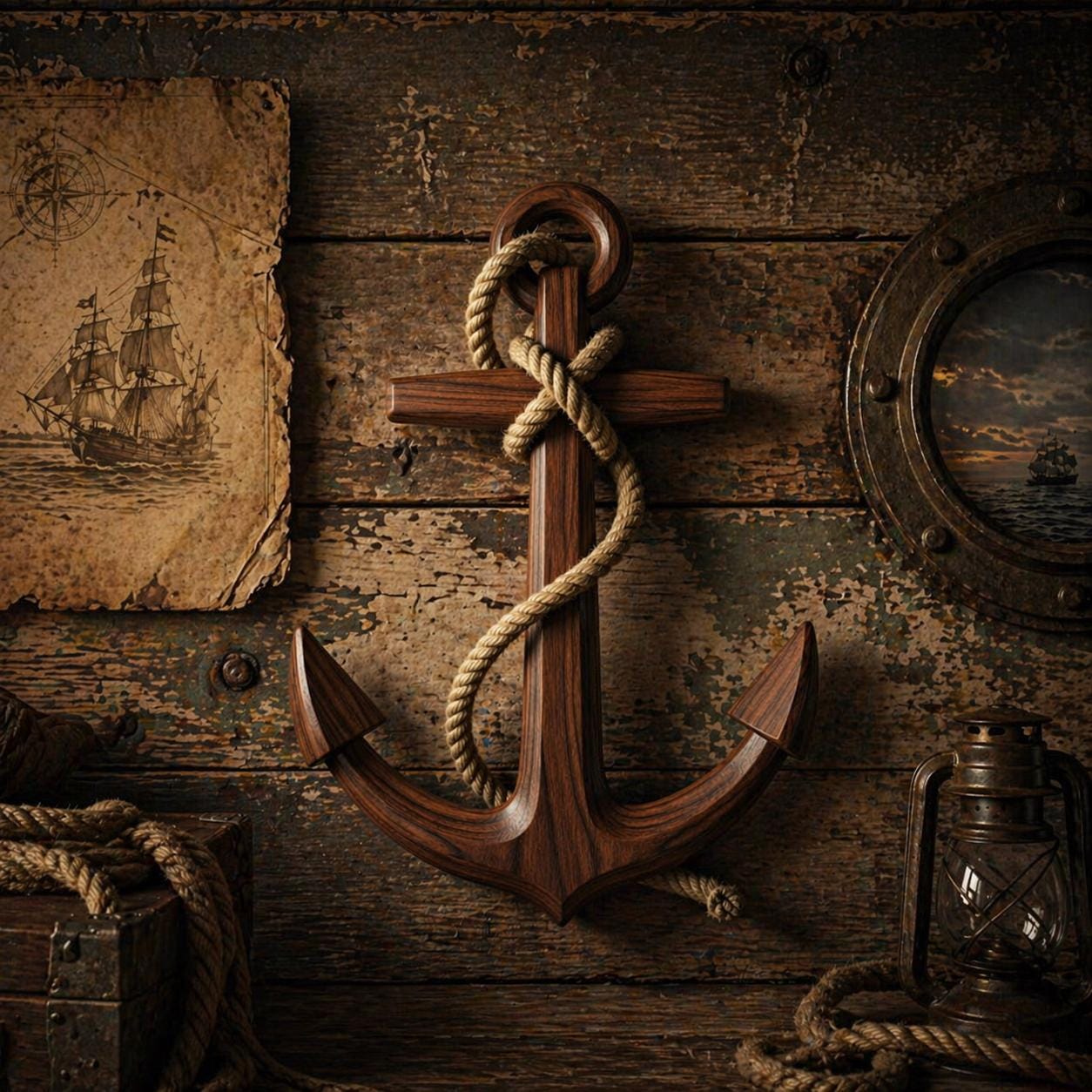 Carved Wood Ship Wall Hanging - Etsy