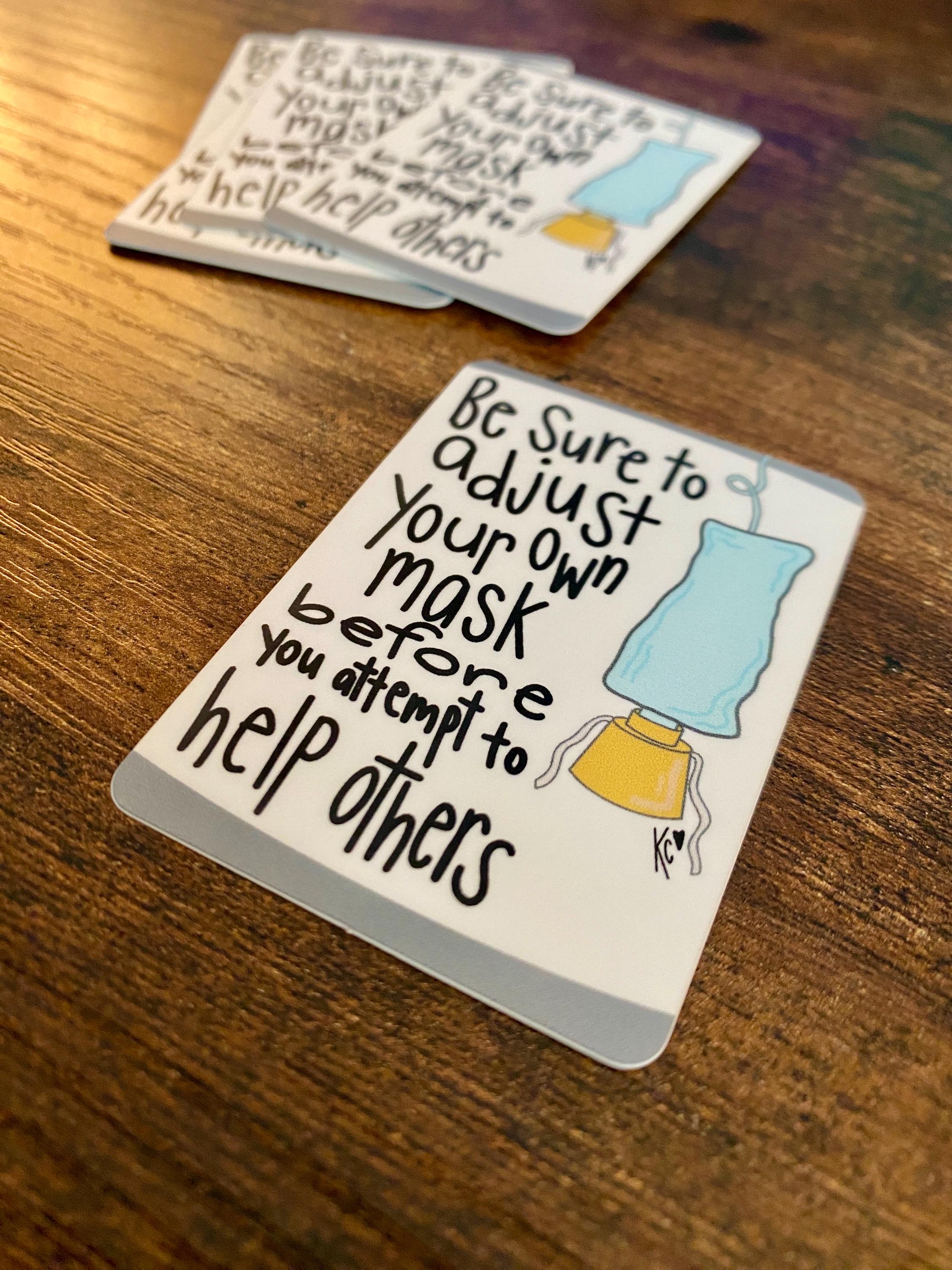 Adjust Your Own Mask-Vinyl Sticker