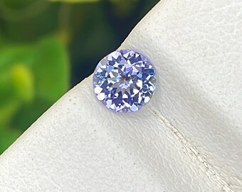 5mm Natural Unheated Tanzanite Faceted Loose Gemstone : Round Cut , 0.54 cts , #171