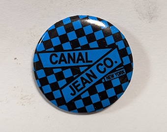 Vintage Canal Jean Co. buttons Late 80's-90's