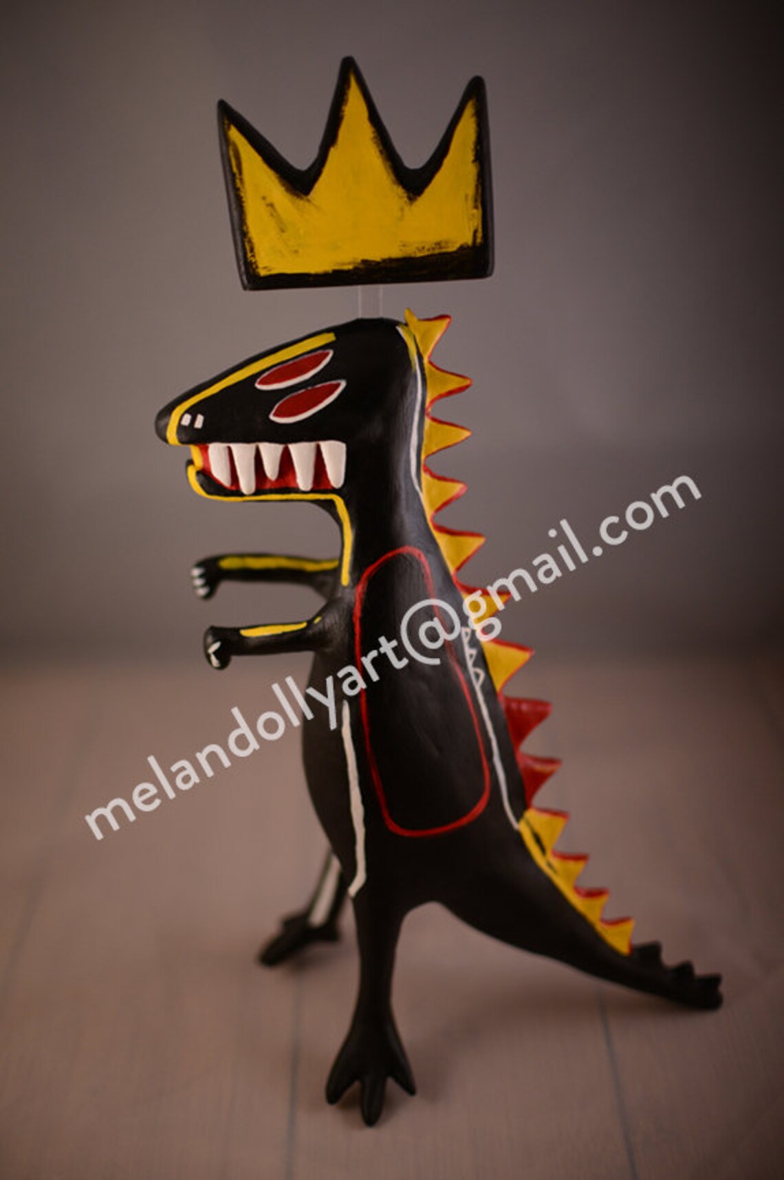 Jean-Michel Basquiat's PEZ DISPENSER Sculpture | Etsy