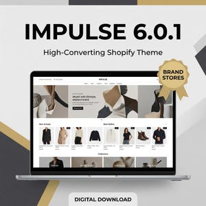Impulse Theme v6.0.1 – Tema Shopify ad alta conversione per marchi e negozi