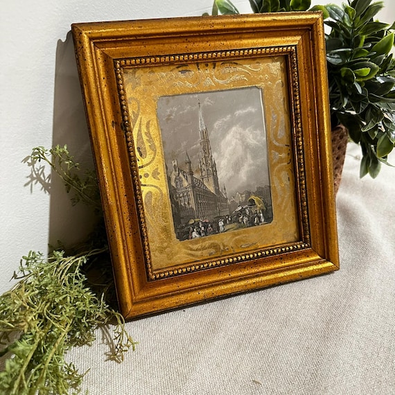 Framed Architectural Print – After John Edwin Oldfield