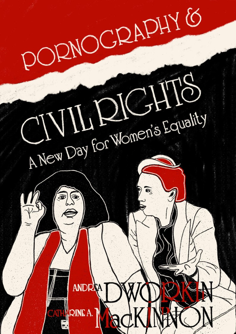 Andrea Dworkin and Catharine Mackinnon Poster Etsy UK