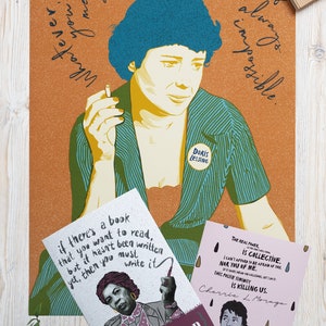 Andrea Dworkin Homage Poster image 5