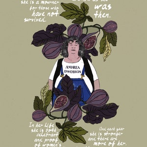 Andrea Dworkin Homage Poster image 1