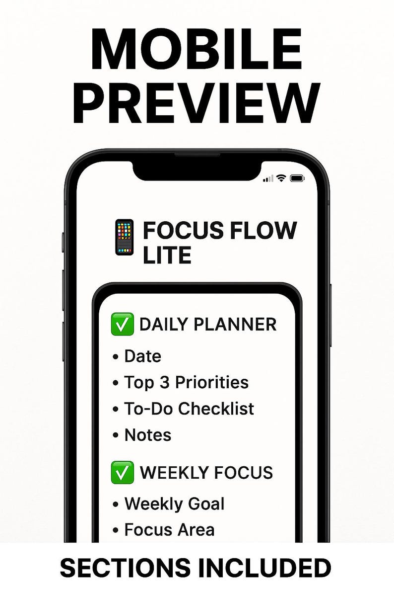 Focus Flow OS – Notion Productivity Template | Daily Planner, Habit ...