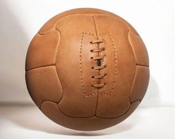 ヴィンテージレザー 1950 年代サッカーボール - Etsy 日本