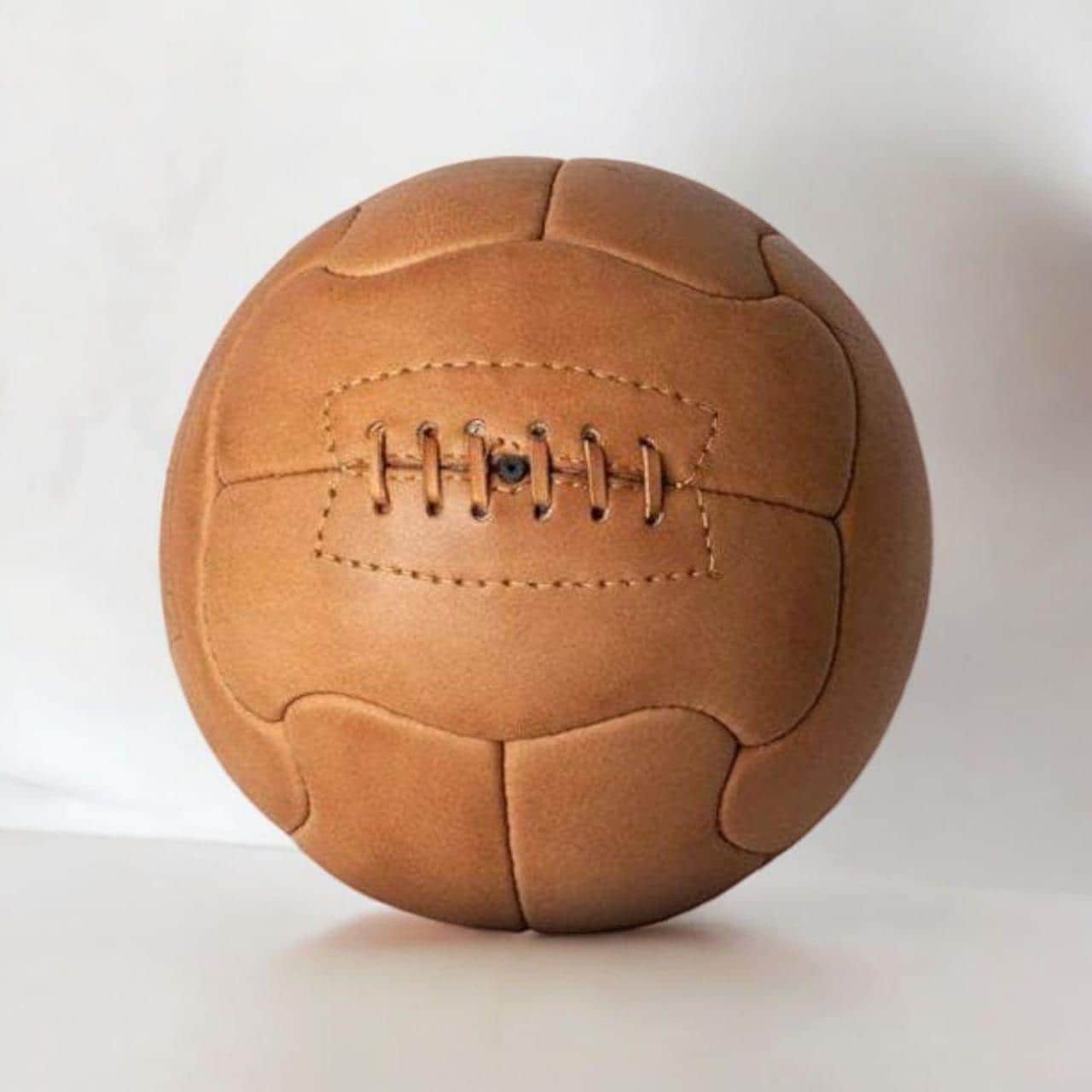 ヴィンテージハンドメイドレザーフットボール - レトロクラシック