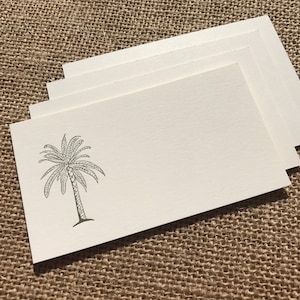 Palm Tree Calling Cards