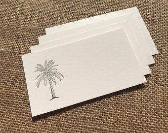 Palm Tree Calling Cards
