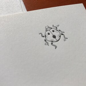 Tarjetas de correspondencia de Lady Bug