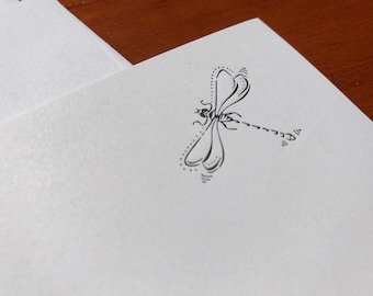 Dragonfly Correspondence Cards