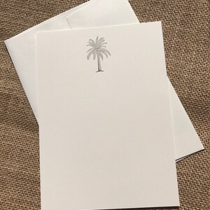 Palm tree Korrespondenzkarten