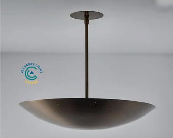 Handmade Rustic Iron Dome Ceiling Light Hanging Chandelier