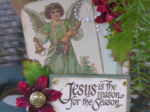 Items similar to Christmas ornament tag on Etsy