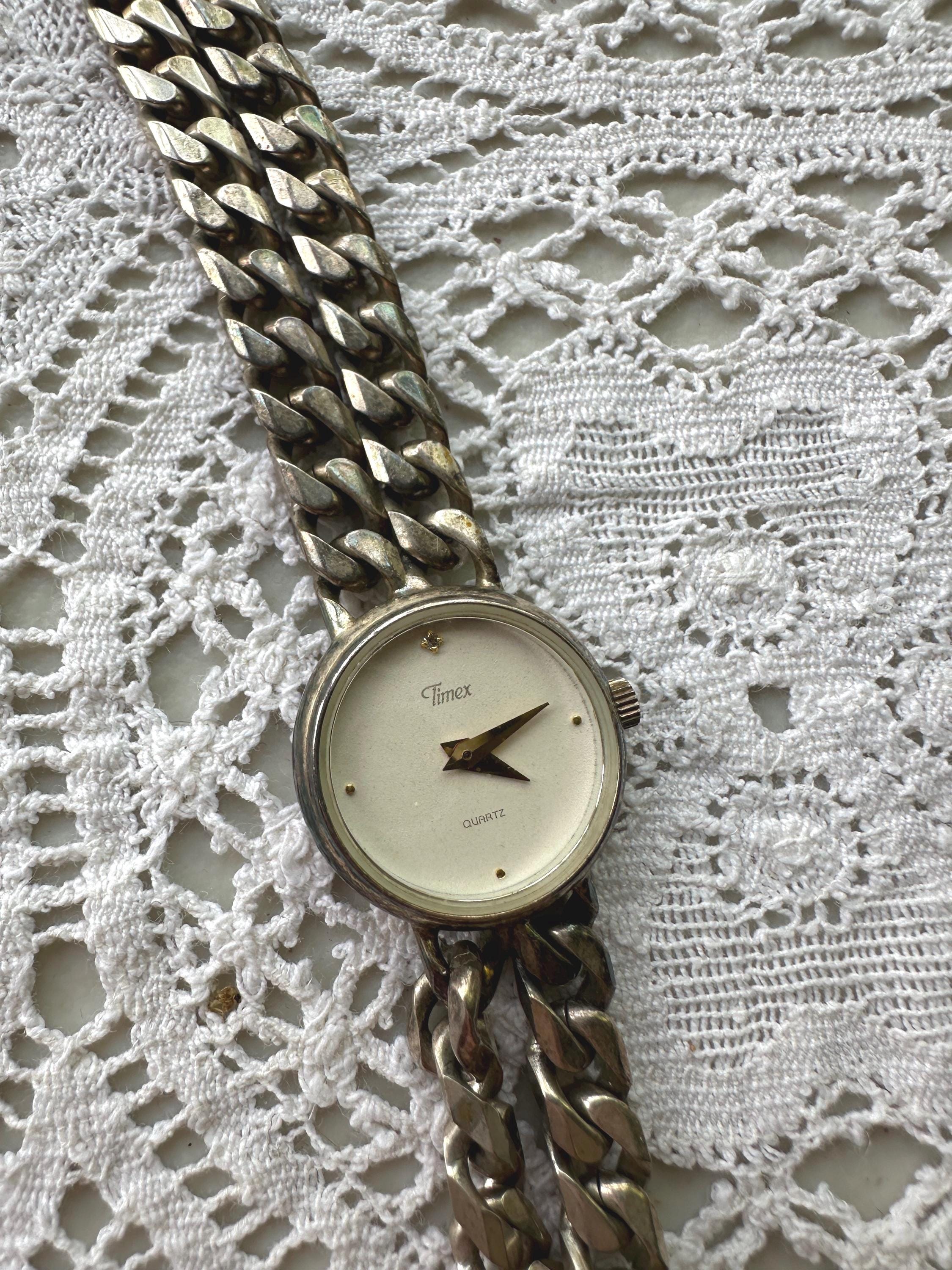 Vintage 1987 Timex K Cell Electronic Set 22mm Women\'s Quartz Cocktail Watch Timex K Cell - Etsy main image 2