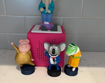 SING MOVIE & SING 2! Tonie for Kids with Movie Soundtrack Pre-Loaded With Songs For your Toniebox, Rosita, Gunter, Johnny, Ash