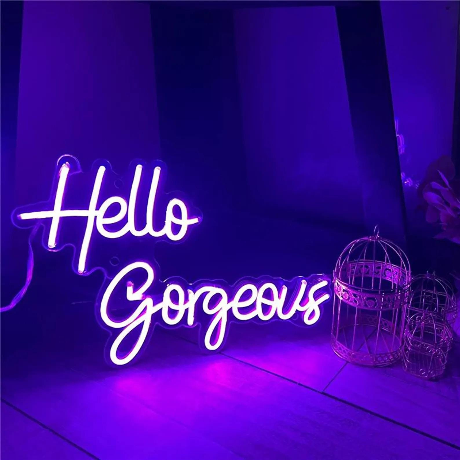 Custom Last Name Neon Sign – Personalized Wedding Backdrop Light | Last ...