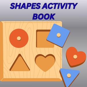 Shape Fun Book, My Shapes World, Learn the Shapes, Shape Play Book, Shapes for Kids, Funny Shapes
