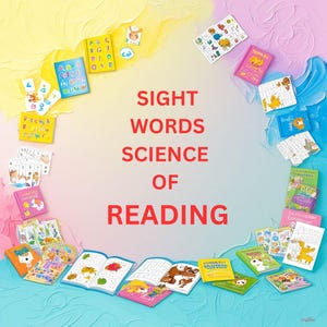 Sight Words Science Reading/Sight Words Mastery Book/Science of Reading Sight Words