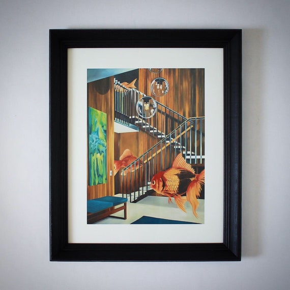Trout Rising Giclee Prints | Derek DeYoung