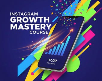 Instagram Growth Mastery Course | Reels, Hashtags, Monetization, Personal Branding, Viral Strategies, Digital Course