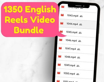 1350+ English Reels Scripts Bundle | Viral Hooks, Canva Templates (Digital Download)