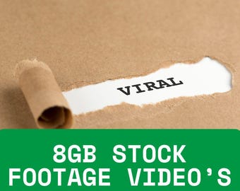 Stock Footage Videos Bundle | 8GB + HD & 4K Clips for YouTube, Reels, Commercial Use, B-Roll, Cinematic Backgrounds, Video Assets