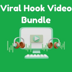 Viral Hook Video Bundle | Short Video Hooks for Reels, YouTube Shorts, TikTok, Viral Marketing, Content Ideas Pack