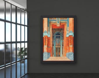 Geometric Abstract Wall Art | Contemporary Printable Painting | Modern Digital Download Decor