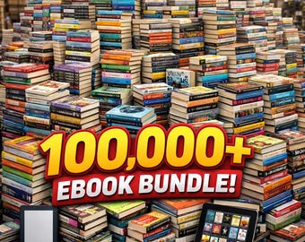 50000+ eBooks Bundle | Massive Digital Download Library | PLR PDF Collection | Resell Rights Included | Instant Access