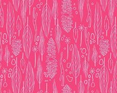 PRE-ORDER Nature Walk in Magenta Wee Wander Michael Miller Fabric One Yard