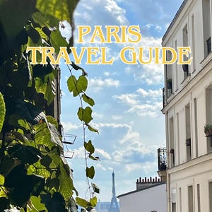 パリ旅行ガイド | デジタルPDF旅程表 | 地元のヒントとレストラン＆ランドマークマップ