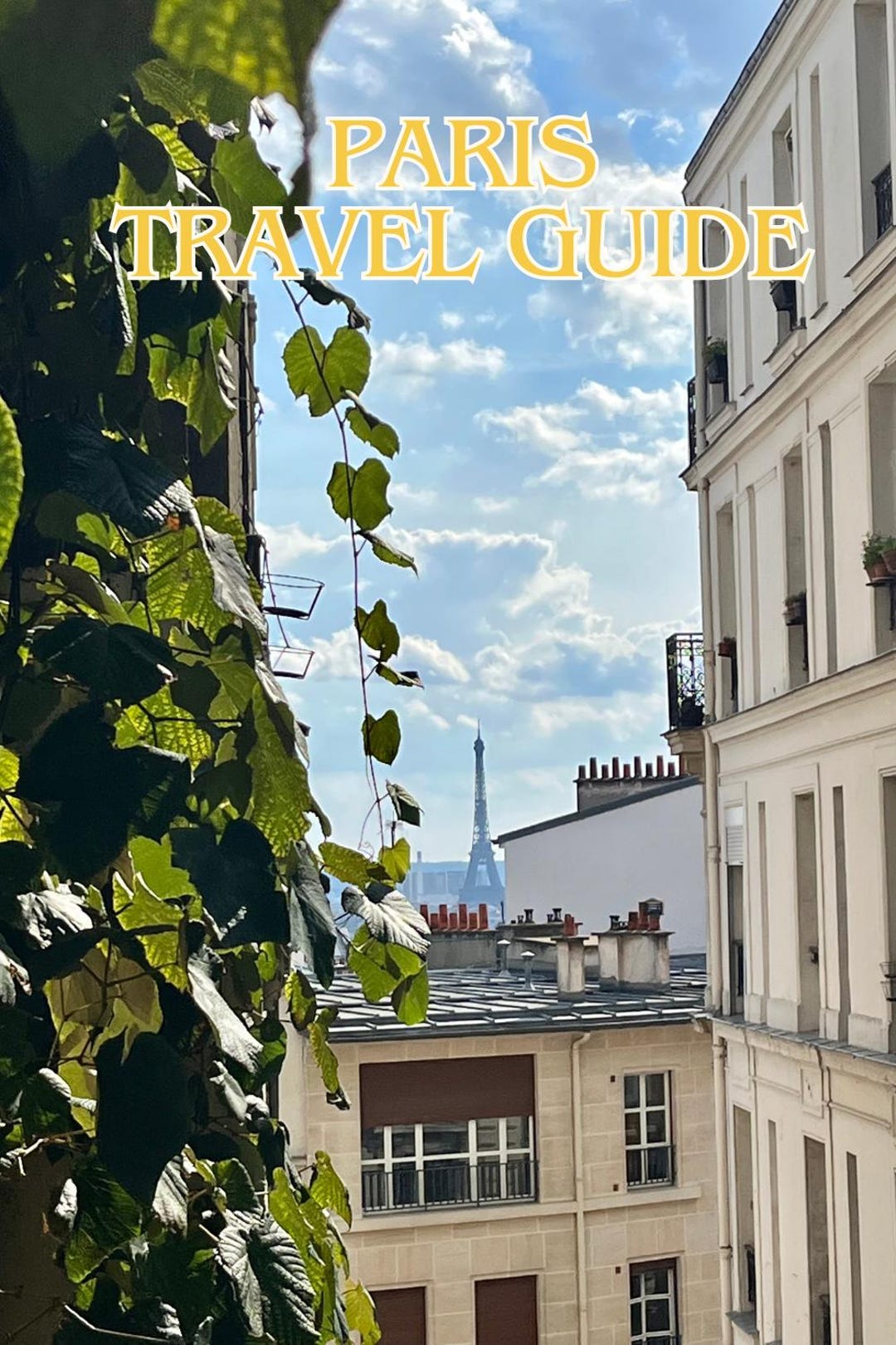 Paris Travel Guide | Digital PDF Itinerary | Local Tips + Restaurant ...