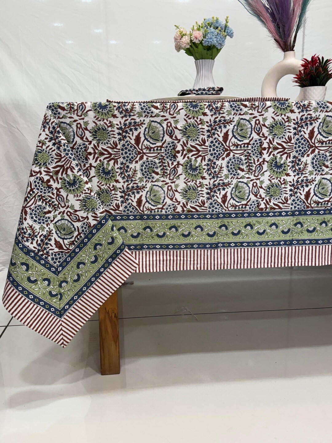 Modern Tablecloth -vintage Table Decor Square / Rectangle / Round Bulk ...