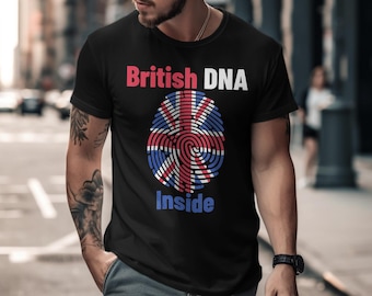 Camiseta con la bandera británica: Orgullo británico, diseño Union Jack