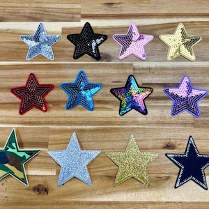 Iron-On Or Sew-On Accessory Patches | Embroidered Applique Patches | Bold Bright Decorative Patches For Jeans, Hats, Bags, & More!