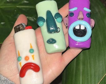 Handmade random lighter case