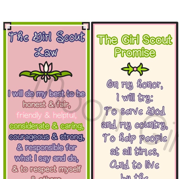 Daisy Scout Book Mark Etsy daisy-scout-book-mark-etsy