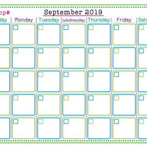 girl-scout-troop-calendar-monthly-daily-planner-full-printable-fillable-customize-edit-etsy