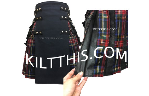 stewart black kilt