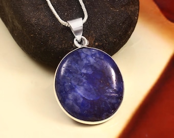 Natural Druzy Agate Pendant | Artisan Sterling Silver Geode Necklace