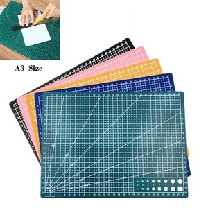 Langlebige A3 Schneidematte Werkbank Patchwork Cut Pad Nähanleitung DIY Messer Gravur Leder Schneidebrett Desktop Schnittunterlage